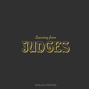 The book of Judges
