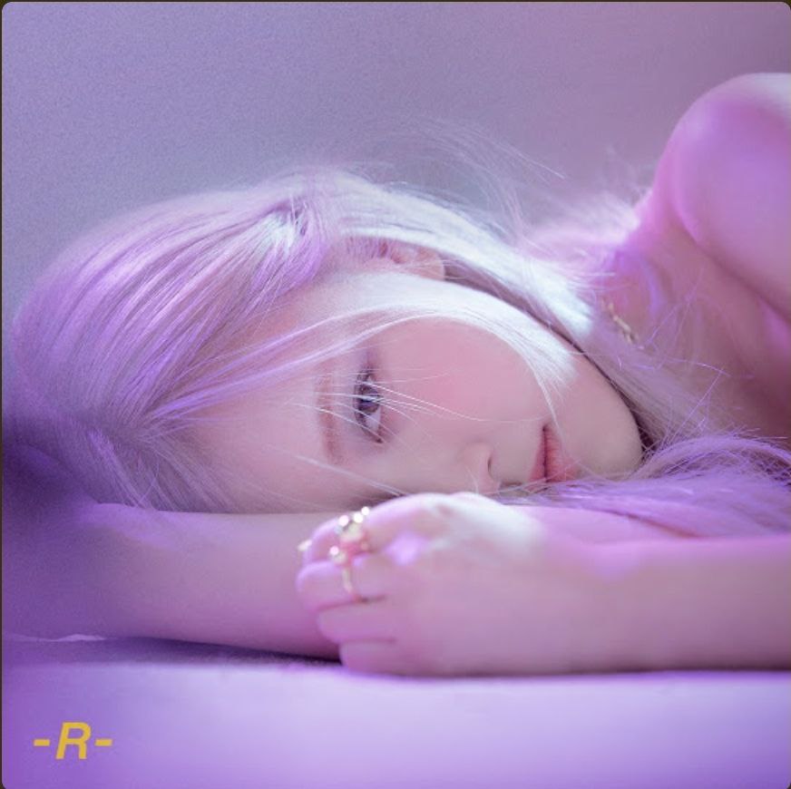 On the ground by BLACKPINK's Rosé