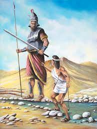 David and Goliath in 1 Samuel